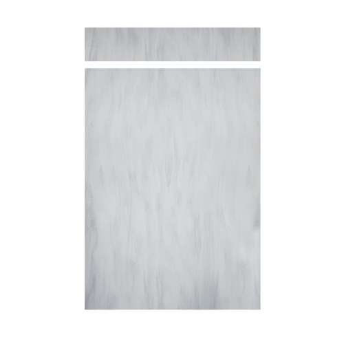 Luxura 60-in x 84+12-in Glue to Wall Transition Wall Panel, Bellagio