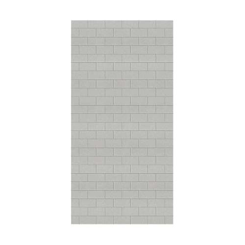 Samuel Mueller Monterey 48-in x 96-in Glue to Wall Wall Panel, Grey Stone/Tile