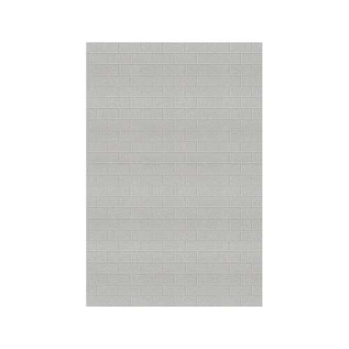 Samuel Mueller Monterey 60-in x 96-in Glue to Wall Wall Panel, Grey Stone/Tile