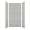 SMMWK483696-27 Monterey 48-in x 36-in x 96-in Glue to Wall 3-Piece Shower Wall Kit, Grey Stone (4-in x 8-in Subway Tile Pattern)