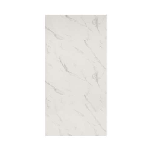 Silhouette 48-in x 96-in Glue to Wall Wall Panel, Pearl Stone
