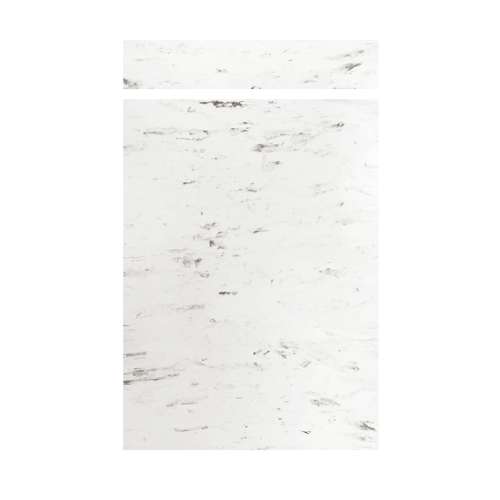 Monterey 60-in x 84+12-in Glue to Wall Transition Wall Panel, Carrara/Velvet