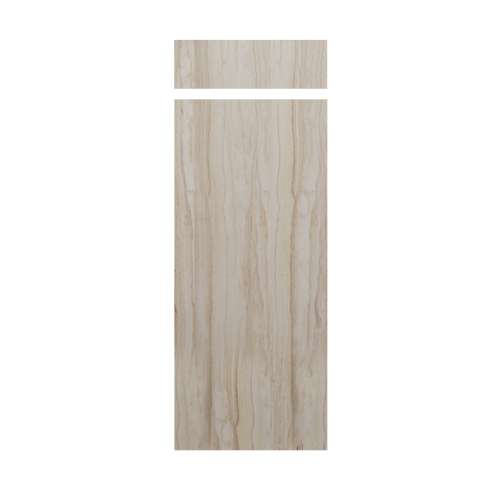 Samuel Mueller Silhouette 36-in x 84+12-in Glue to Wall Transition Wall Panel, Jupiter Stone