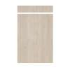 Silhouette 60-in x 84+12-in Glue to Wall Transition Wall Panel, Washed Oak
