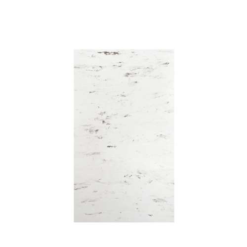 Monterey 48-in x 84-in Glue to Wall Tub Wall Panel, Carrara/Velvet