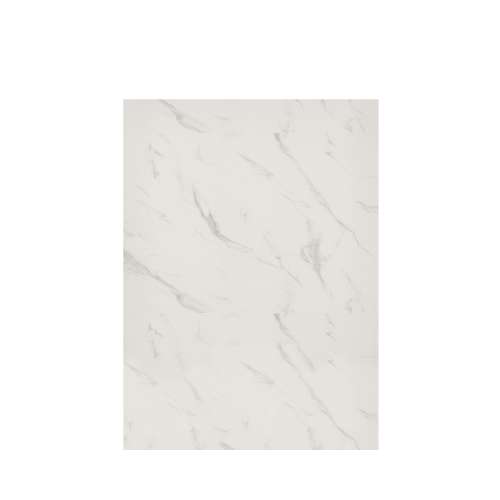 Silhouette 60-in x 84-in Glue to Wall Tub Wall Panel, Pearl Stone