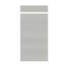 Samuel Mueller Monterey 48-in x 84+12-in Glue to Wall Transition Wall Panel, Grey Stone/Velvet