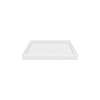 36-in x 36-in Ultra Low Threshold Center Drain Shower Base, Grey