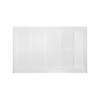 Samuel Müeller SMFL4832R-31 48-in x 32-in Linear Single Threshold Shower Base With Concealed Right Hand Drain, White