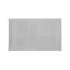 Samuel Müeller SMFL4836L-39 48-in x 36-in Linear Single Threshold Shower Base With Concealed Left Hand Drain, Grey