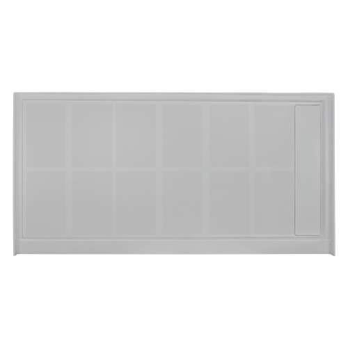 Samuel Müeller SMFL6030R-39 60-in x 30-in Linear Single Threshold Shower Base With Concealed Right Hand Drain, Grey