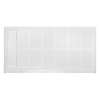 Samuel Müeller SMFL6032L-31 60-in x 32-in Linear Single Threshold Shower Base With Concealed Left Hand Drain, White