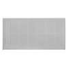Samuel Müeller SMFL6032L-39 60-in x 32-in Linear Single Threshold Shower Base With Concealed Left Hand Drain, Grey