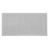 Samuel Müeller SMFL6034R-39 60-in x 34-in Linear Single Threshold Shower Base With Concealed Right Hand Drain, Grey