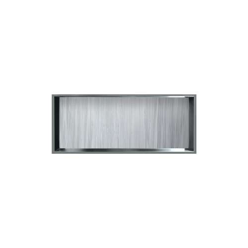34.5-in Recessed Horizontal Storage Pod Rear Lined in Iceberg Grey