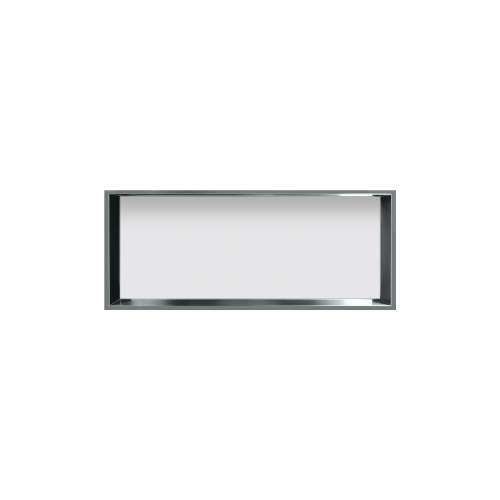 Samuel Mueller 34.5-in Recessed Horizontal Storage Pod Rear Lined in White