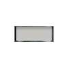34.5-in Recessed Horizontal Storage Pod Rear Lined in Grey