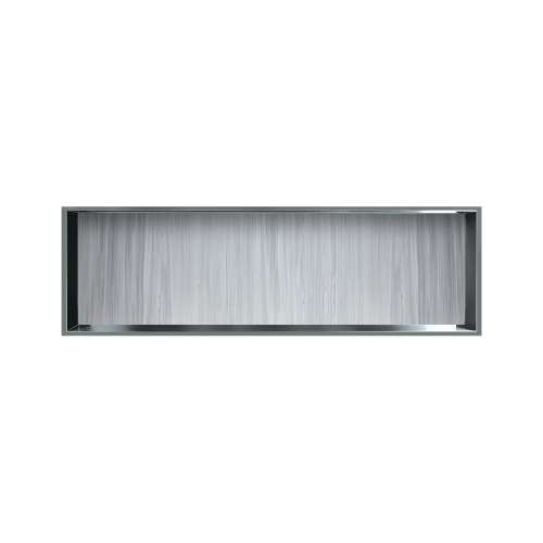 46.5-in Recessed Horizontal Storage Pod Rear Lined in Iceberg Grey