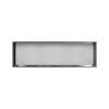 46.5-in Recessed Horizontal Storage Pod Rear Lined in Grey Stone