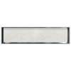 58.5-in Recessed Horizontal Storage Pod Rear Lined in Palladium White