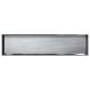 58.5-in Recessed Horizontal Storage Pod Rear Lined in Iceberg Grey