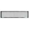 58.5-in Recessed Horizontal Storage Pod Rear Lined in Tiled Grey Stone