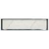 58.5-in Recessed Horizontal Storage Pod Rear Lined in Pearl Stone