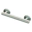 Samuel Mueller Stainless Steel 1-1/4-in Dia. 18-inch Grab Bar, Brushed Stainless