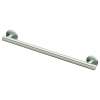 Sienna Stainless Steel 1-1/4-in Dia. 24-inch Grab Bar, Brushed Stainless