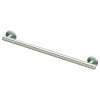 Sienna Stainless Steel 1-1/4-in Dia. 30-inch Grab Bar, Brushed Stainless