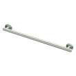 Samuel Mueller Stainless Steel 1-1/4-in Dia. 36-inch Grab Bar, Brushed Stainless