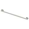 Samuel Mueller Stainless Steel 1-1/4-in Dia. 48-inch Grab Bar, Brushed Stainless
