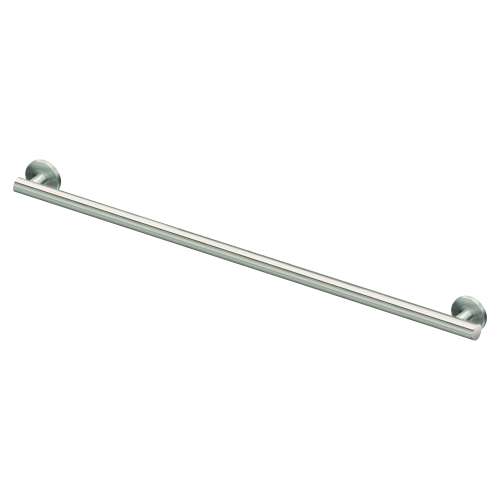 Samuel Mueller Stainless Steel 1-1/4-in Dia. 48-inch Grab Bar, Brushed Stainless