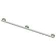 Samuel Mueller Stainless Steel 1-1/4-in Dia. 54-inch Grab Bar, Brushed Stainless