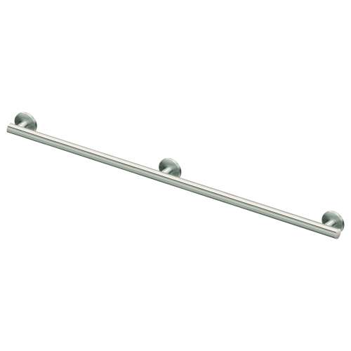 Sienna Stainless Steel 1-1/4-in Dia. 54-inch Grab Bar, Brushed Stainless
