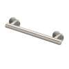 Samuel Mueller Sienna Stainless Steel 1-1/4-in Dia. 12-inch Grab Bar, Polished Stainless