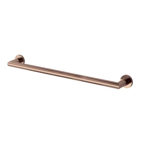 Tyler Stainless Steel 1-in Dia. 24-inch Grab Bar, Champagne Bronze