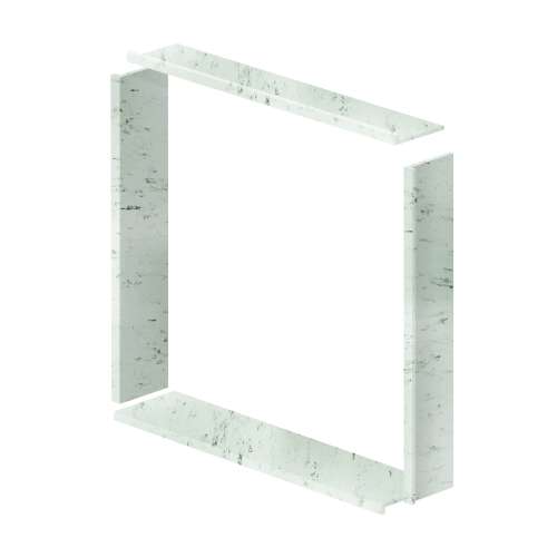 48in x 48in x 7-1/4in Window Trim Kit, Carrara