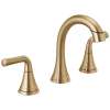 Delta 3533LF-CZPDMPU Kayra Two-Handle Widespread Pull-Down Bathroom Faucet, Champagne Bronze