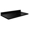Samuel Müeller Mini Custom Quartz Vanity Top, Black Carrara