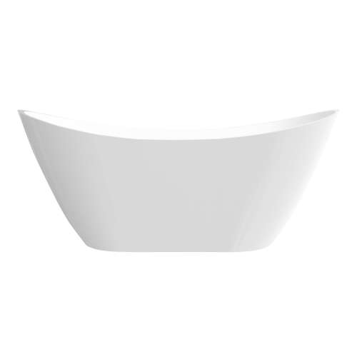 SMAFTS6731-G31 Sky Grande 67-in x 31-in x 27-in Freestanding Acrylic Bathtub With Center Drain, White (Gloss)