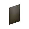SMWDEP1242-FR02-SG Framington 12-in x 41-in Latitude Wall Decorative End Panel, Smokey Grey