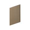 SMWDEP1242-FR02-TW Framington 12-in x 41-in Latitude Wall Decorative End Panel, Tan Wood