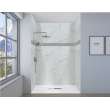 SMSDWK603696-M Silhouette 60-in x 36-in x 96-in Shower Wall Kit With Deco Strip
