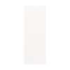 Silhouette 36-in x 96-in Glue to Wall Wall Panel, White