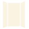 SMSWK484896-32 Silhouette 48-in x 48-in x 96-in Glue to Wall 3-Piece Shower Wall Kit, Cameo/Biscuit