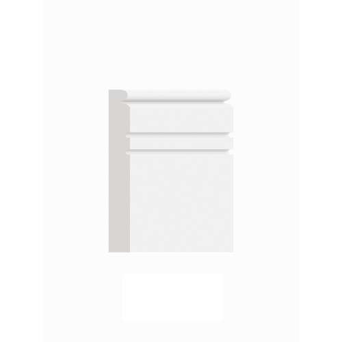 SMFBM-WH Framington 96-in Furniture Base Molding, White