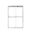 Samuel Mueller Franklin 48-in X 70-in By-Pass Shower Door with 5/16-in Clear Glass and Nicholson Handle, Polished Chrome