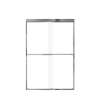 Samuel Mueller Franklin 48-in X 70-in By-Pass Shower Door with 5/16-in Clear Glass and Sampson Handle, Polished Chrome