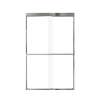 Samuel Mueller Franklin 48-in X 76-in By-Pass Shower Door with 5/16-in Clear Glass and Royston Handle, Polished Chrome